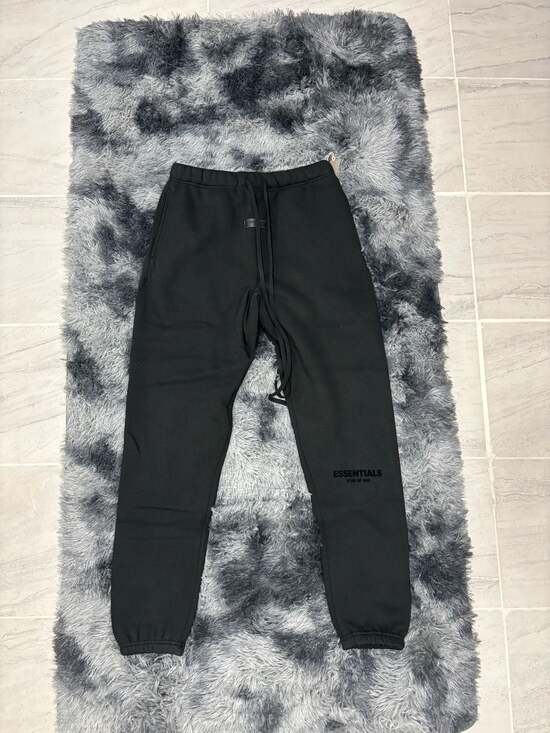 Fear of God Essentials Hoodie & Sweatpants Tracksuit Set Stretch Limo SS22 - Picture 5 of 7